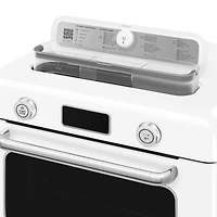 SMEG White Countertop Air Fry Oven with Steam