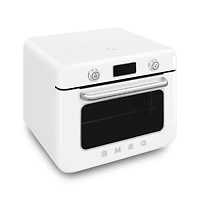 SMEG White Countertop Air Fry Oven with Steam