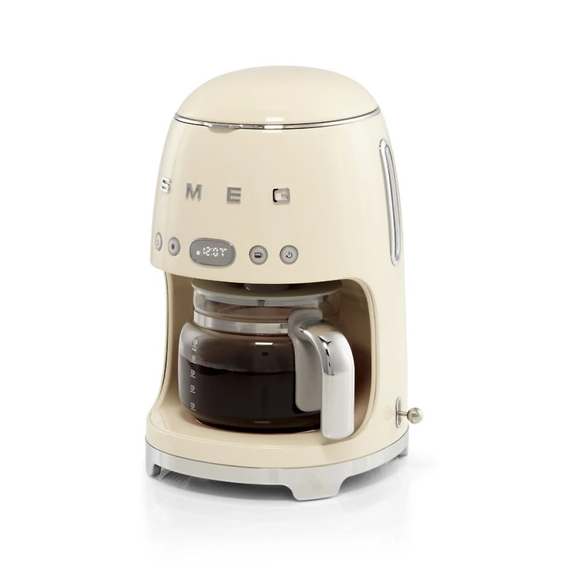 SMEG Cream Retro Drip Coffee Maker