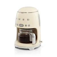 SMEG Cream Retro Drip Coffee Maker