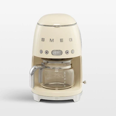 SMEG Cream Retro Drip Coffee Maker
