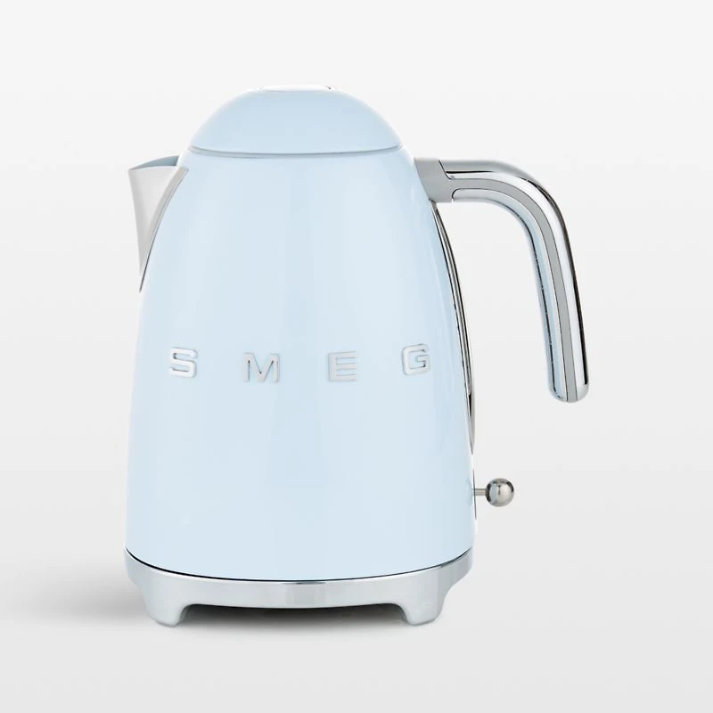 SMEG Pastel Blue Retro Electric Tea Kettle