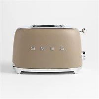 SMEG Mocha 2-Slice Retro Toaster