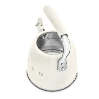 SMEG Cream Retro Whistling Stovetop Kettle