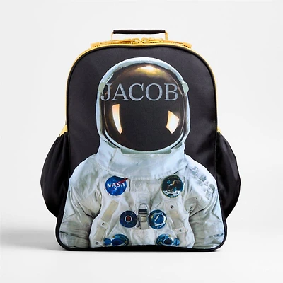Smithsonian Apollo 11 Spacesuit Large Kids Backpack with Side Pockets
