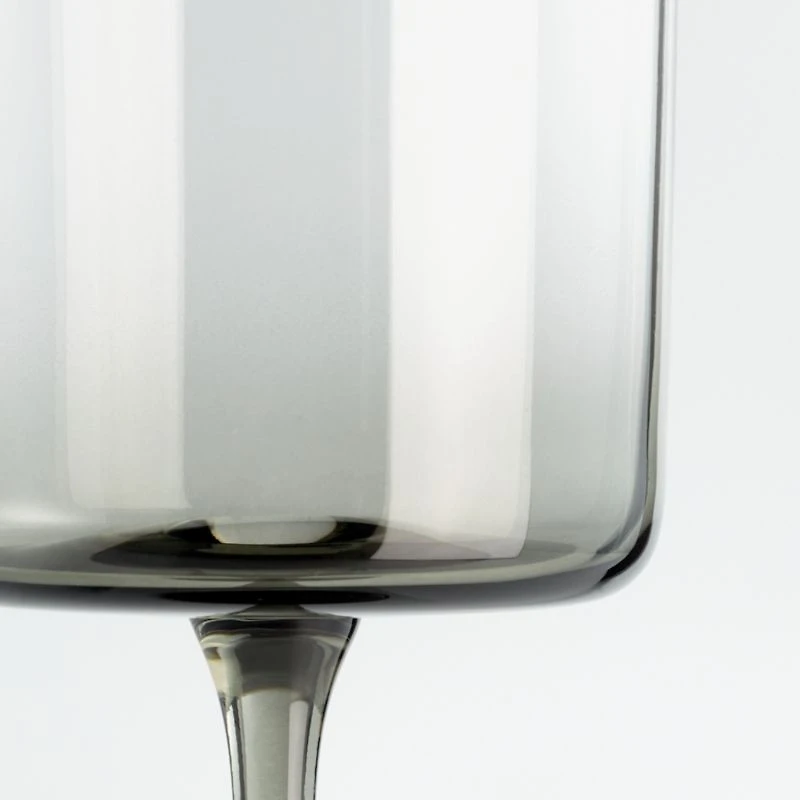 Edge Smoked White Wine Glass