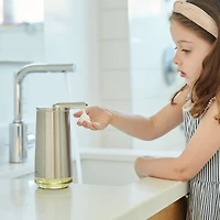 Simplehuman ® Brushed Stainless Steel Foam Sensor Soap Pump