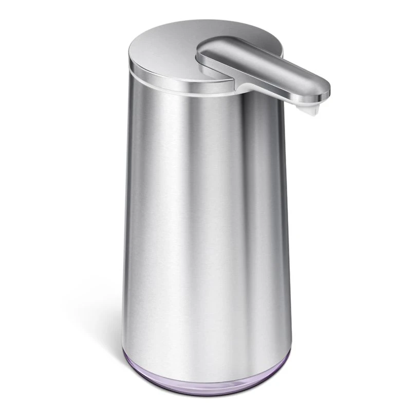 Simplehuman ® Brushed Stainless Steel Foam Sensor Soap Pump
