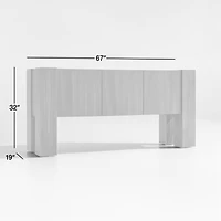 Sobro 67" Walnut Credenza
