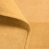 Soft Gradient Yellow Chenille Kids Area Rug 5'x8'