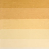 Soft Gradient Yellow Chenille Kids Area Rug 5'x8'