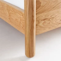 Solano King Wood Bed with Headboard Cushion