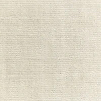 Solid Double Stripe Ivory Kids Performance Area Rug 6'x9'