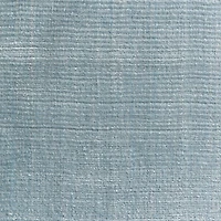 Solid Double Stripe Light Blue Kids Performance Area Rug 9'x12'