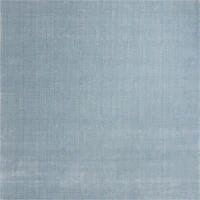 Solid Double Stripe Light Blue Kids Performance Area Rug 9'x12'