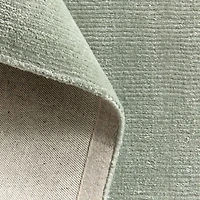 Solid Double Stripe Light Kids Performance 12"x18" Rug Swatch