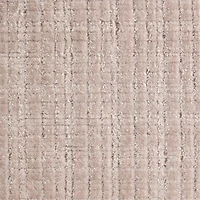 Solid Grid Light Kids Performance Area Rug 5'x8