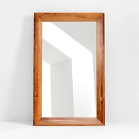 Solomon Acacia Wood Floor Mirror