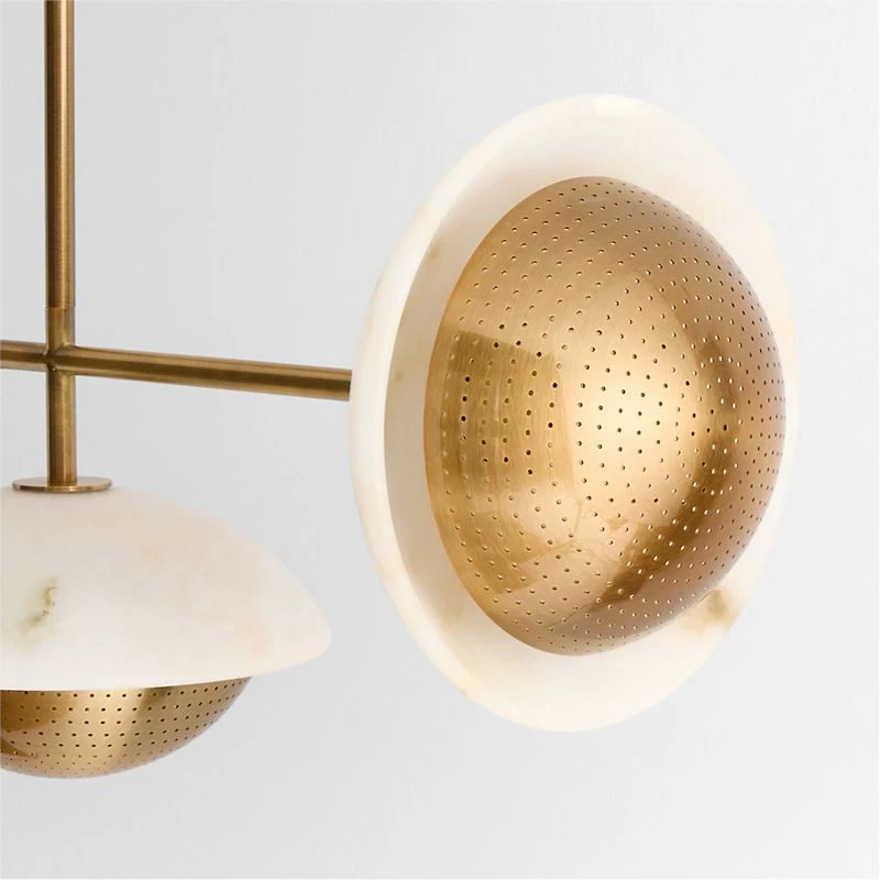 Solstice Alabaster Chandelier Light