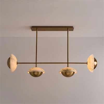 Solstice Alabaster Chandelier Light