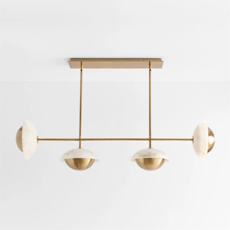 Solstice Alabaster Chandelier Light