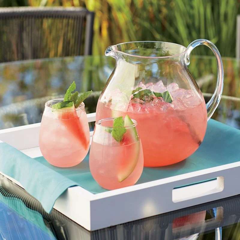 Acrylic Stemless Wine Glass