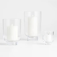 Soto Clear Glass Hurricane Candle Holder 3.5"