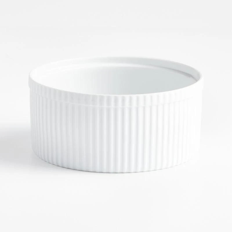 Extra-Large Porcelain Ramekin for Souffle