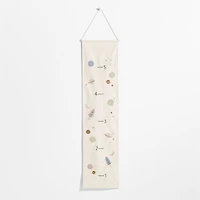 Space Canvas Personalized Kids Growth Chart