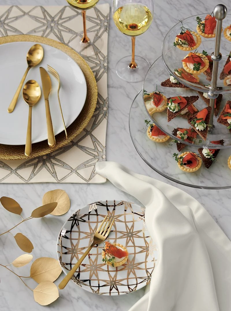 Parsons White Marble Top/ Brass Base 48x28 Dining Table