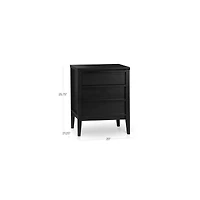 Spotlight Ebony Filing Cabinet