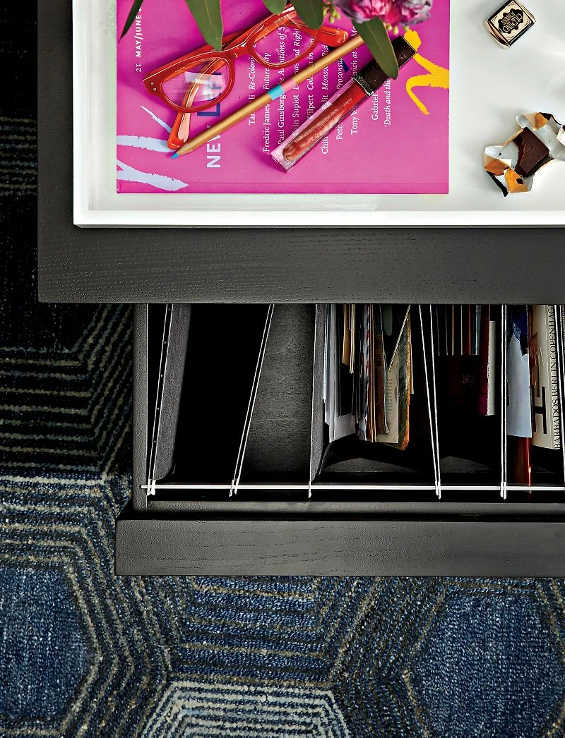 Spotlight Ebony Filing Cabinet