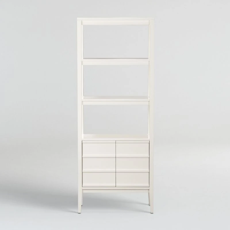 Spotlight White Bookcase