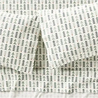 Supercozy Oh Christmas Tree Organic Flannel Kids Twin Sheet Set