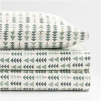 Supercozy Oh Christmas Tree Organic Flannel Kids Twin Sheet Set