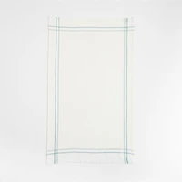 Spring Fringe Dusty Jade Organic Cotton Dish Towels, Set of 3