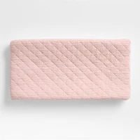 Supersoft Lilac Rose Violet Organic Cotton Gauze Baby Changing Pad Cover