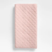 Supersoft Lilac Rose Violet Organic Cotton Gauze Baby Changing Pad Cover