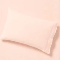 Supersoft Pale Pink Organic Cotton Gauze Kids Pillowcase