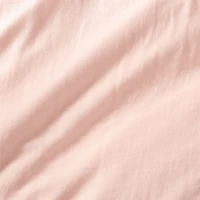 Supersoft Pale Pink Organic Cotton Gauze Kids Full/Queen Duvet Cover