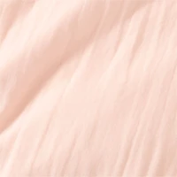 Supersoft Pale Pink Organic Cotton Gauze Toddler Duvet Cover