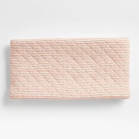 Supersoft Striped Brulee Brown Organic Cotton Gauze Baby Changing Pad Cover