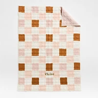 Supersoft Warm Toned Upcycled Organic Cotton Gauze Kids Full/Queen Quilt