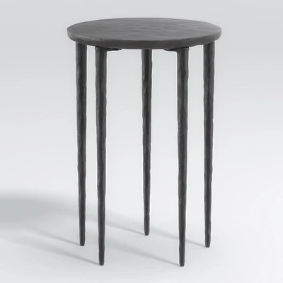Staal Cast Aluminum Round End Table