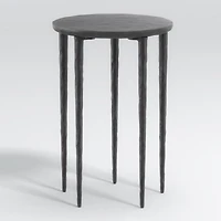 Staal Cast Aluminum Round End Table