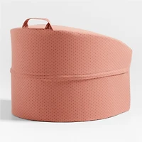 Large Pink Star Kids Lounge Barrel Chair Cover