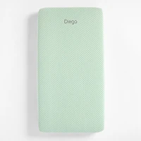Baby's First Green Star Organic Jersey Baby Crib Fitted Sheet