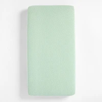 Baby's First Green Star Organic Jersey Baby Crib Fitted Sheet