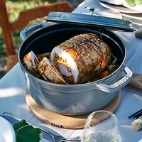Staub 5.5-Qt Graphite Grey Cocotte