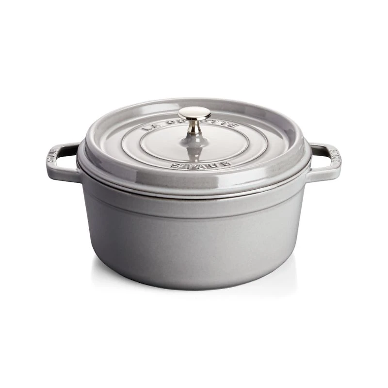 Staub 5.5-Qt Graphite Grey Cocotte